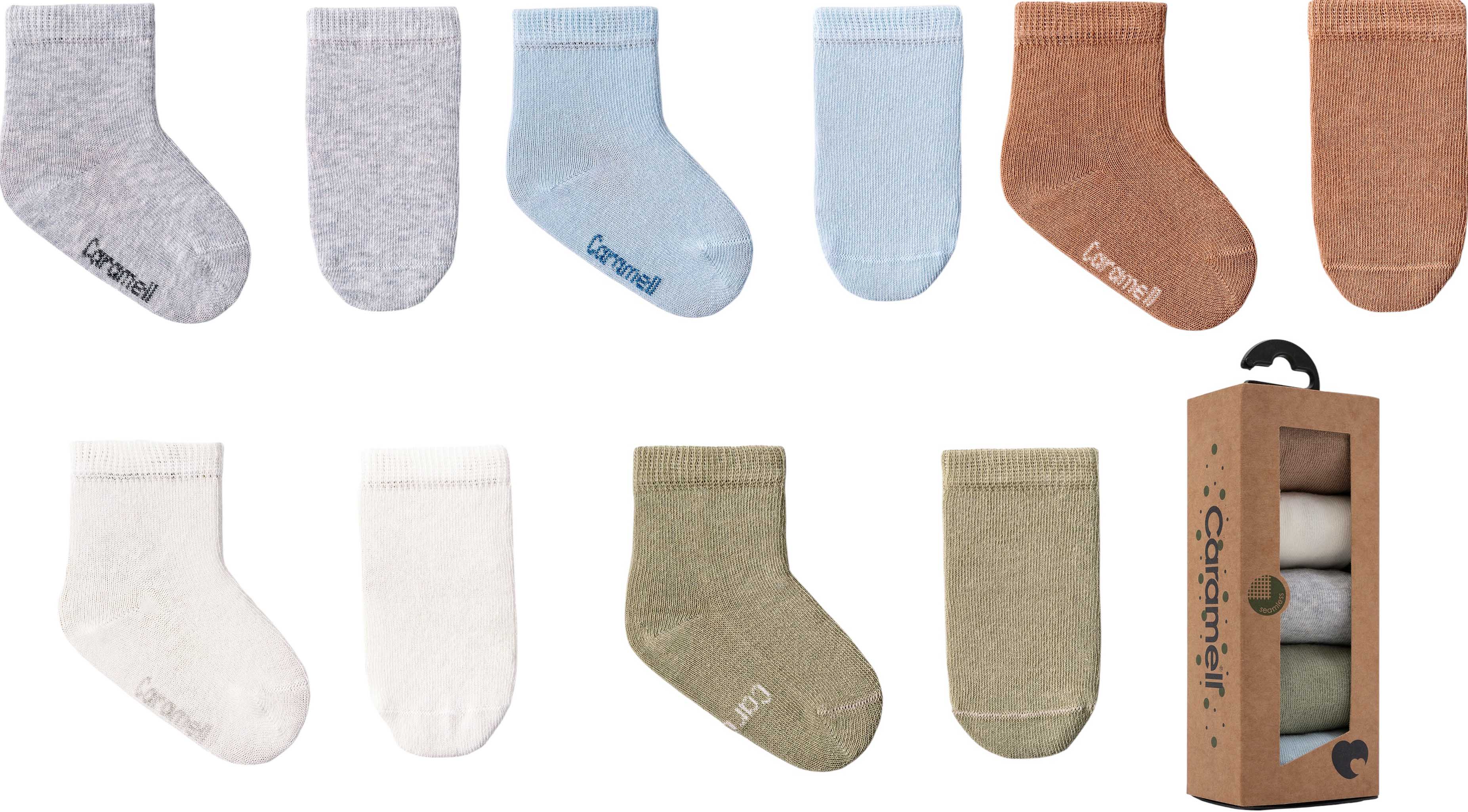 Basic Baby Boy Socks Set of 5 Pairs