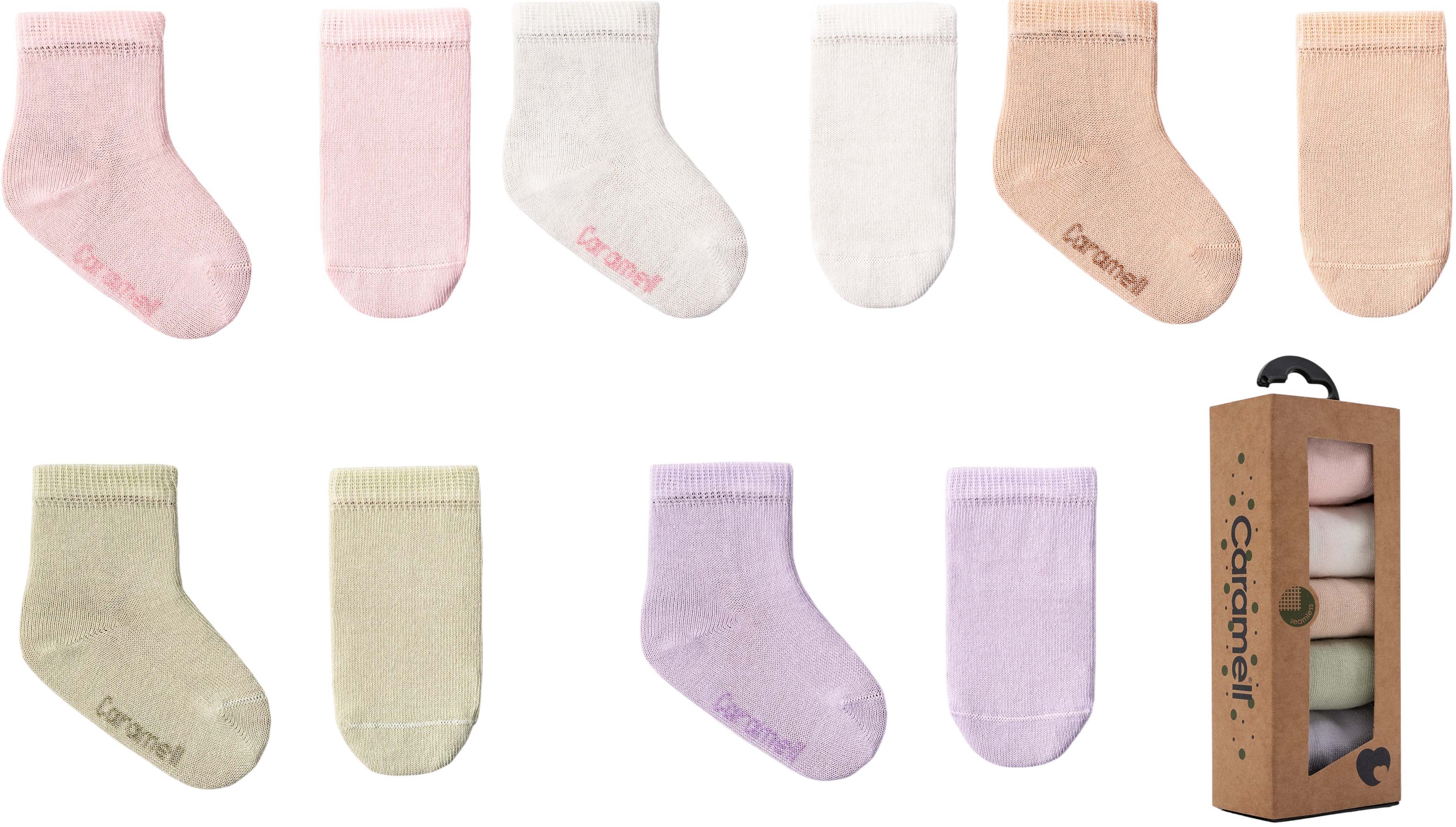 Basic Baby Girl Socks Set of 5 Pairs