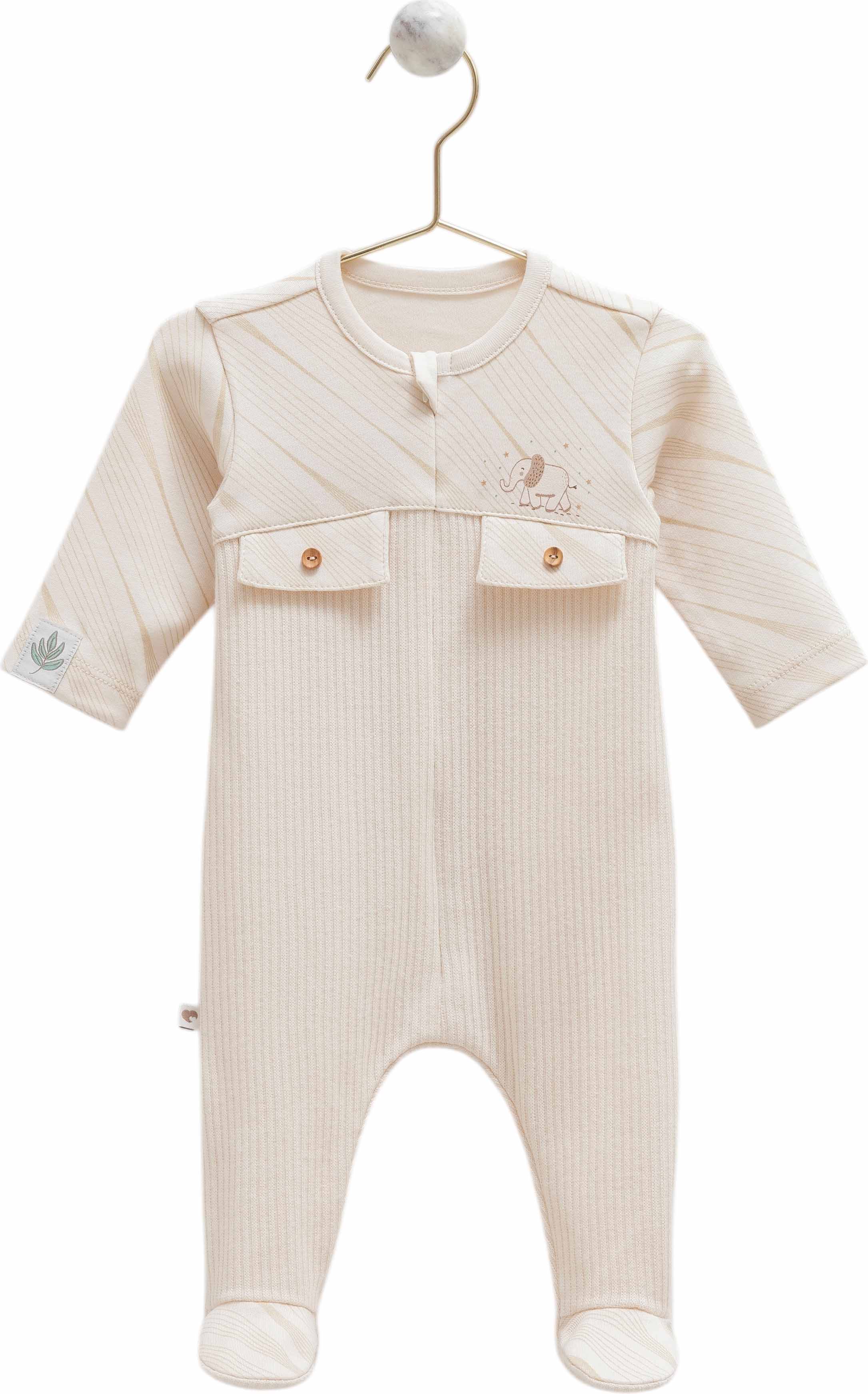 Good Baby Baby Jumpsuit - Beige