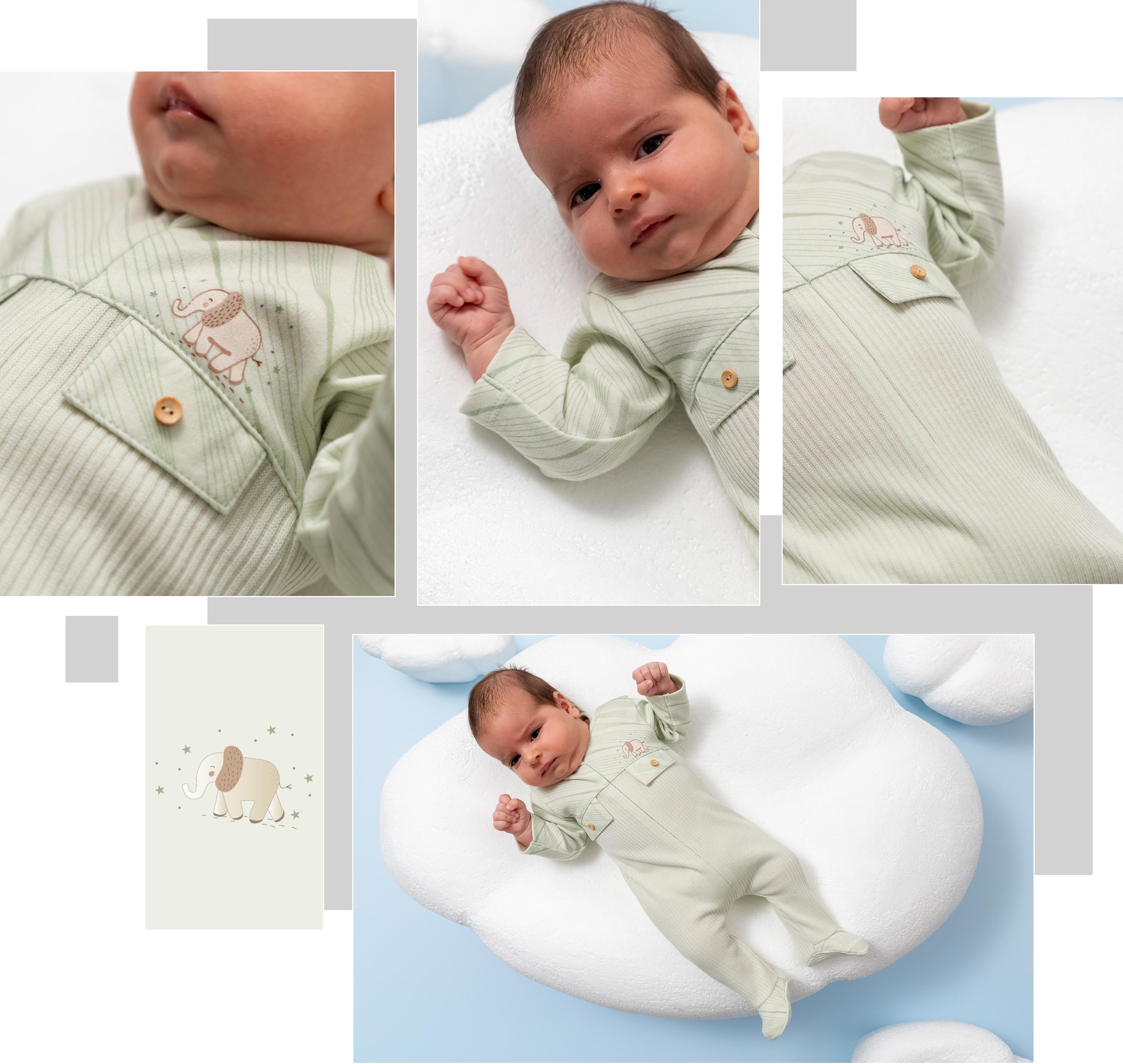 Good Baby Baby Jumpsuit - Green