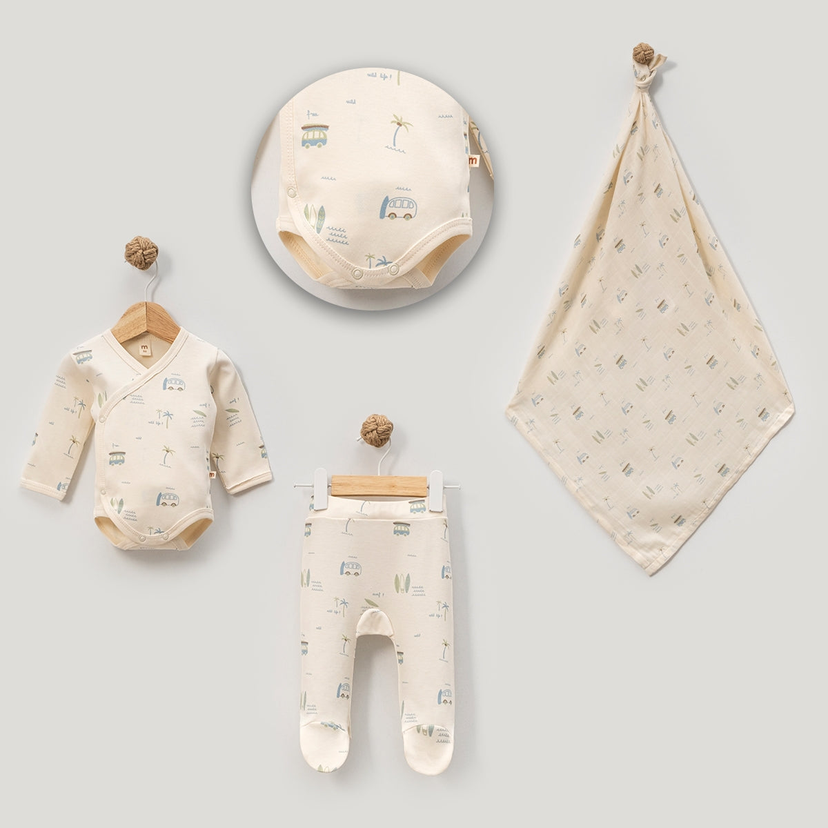 Baby Boy Camping Set with Blanket