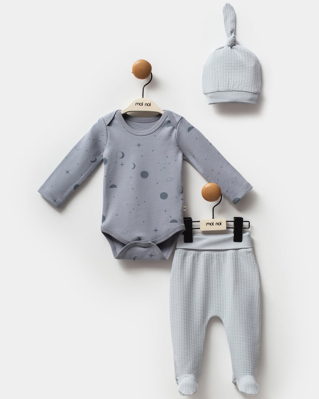 Baby Boy Galaxy Bodysuit Set