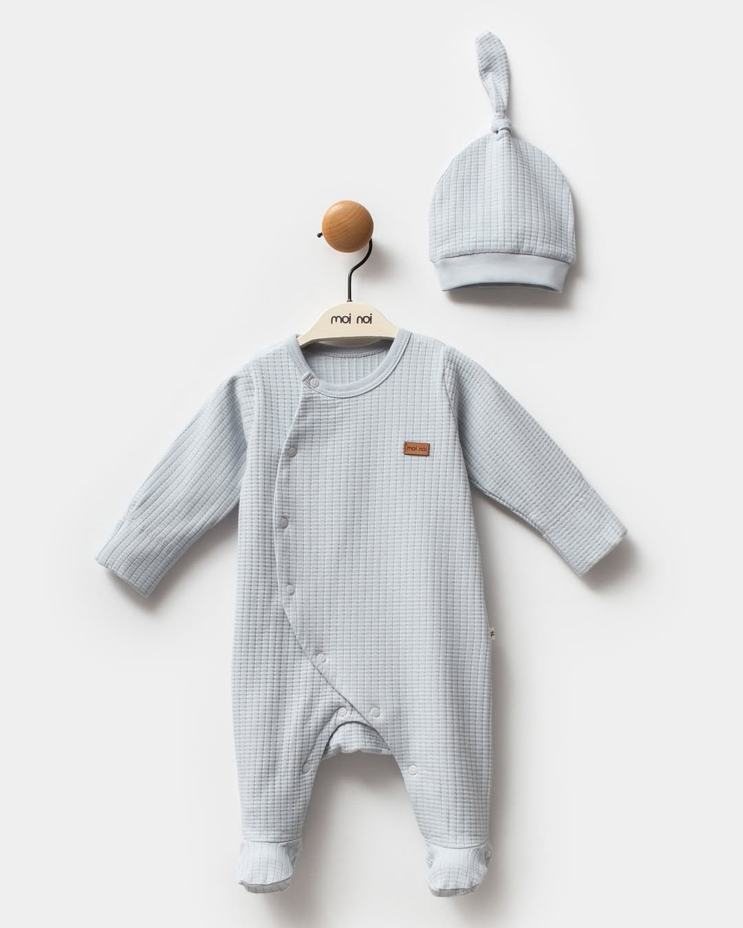 Baby Boy Romper with Galaxy Design & Hat