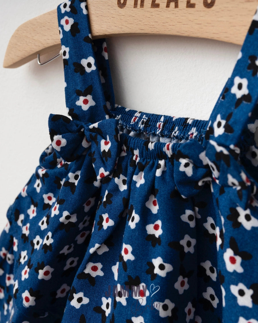 Margarita Strappy Summer Set – NAVY BLUE