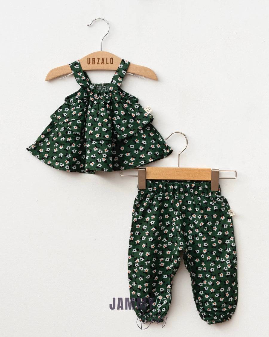 Margarita Strappy Summer Set – GREEN