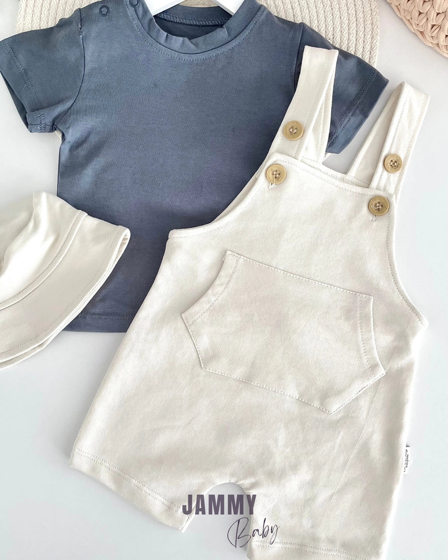 Rex Bucket Hat Overalls / Body Set - ANTHRACITE