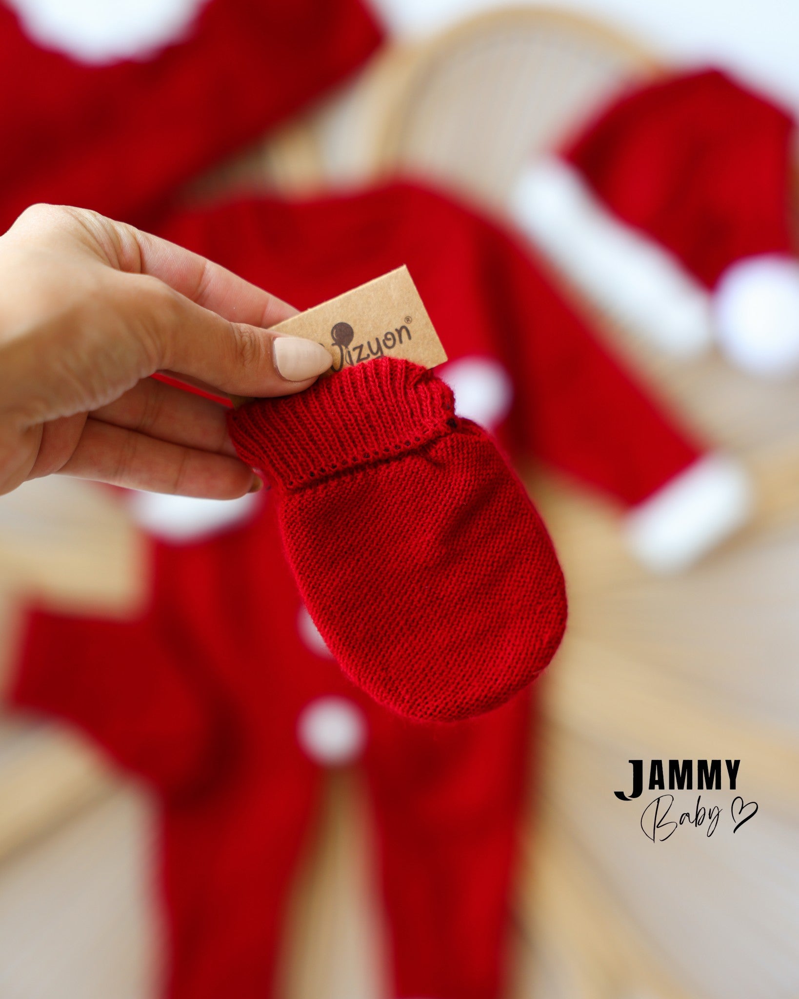 Santa Claus Christmas 5-Piece Newborn Set – Red
