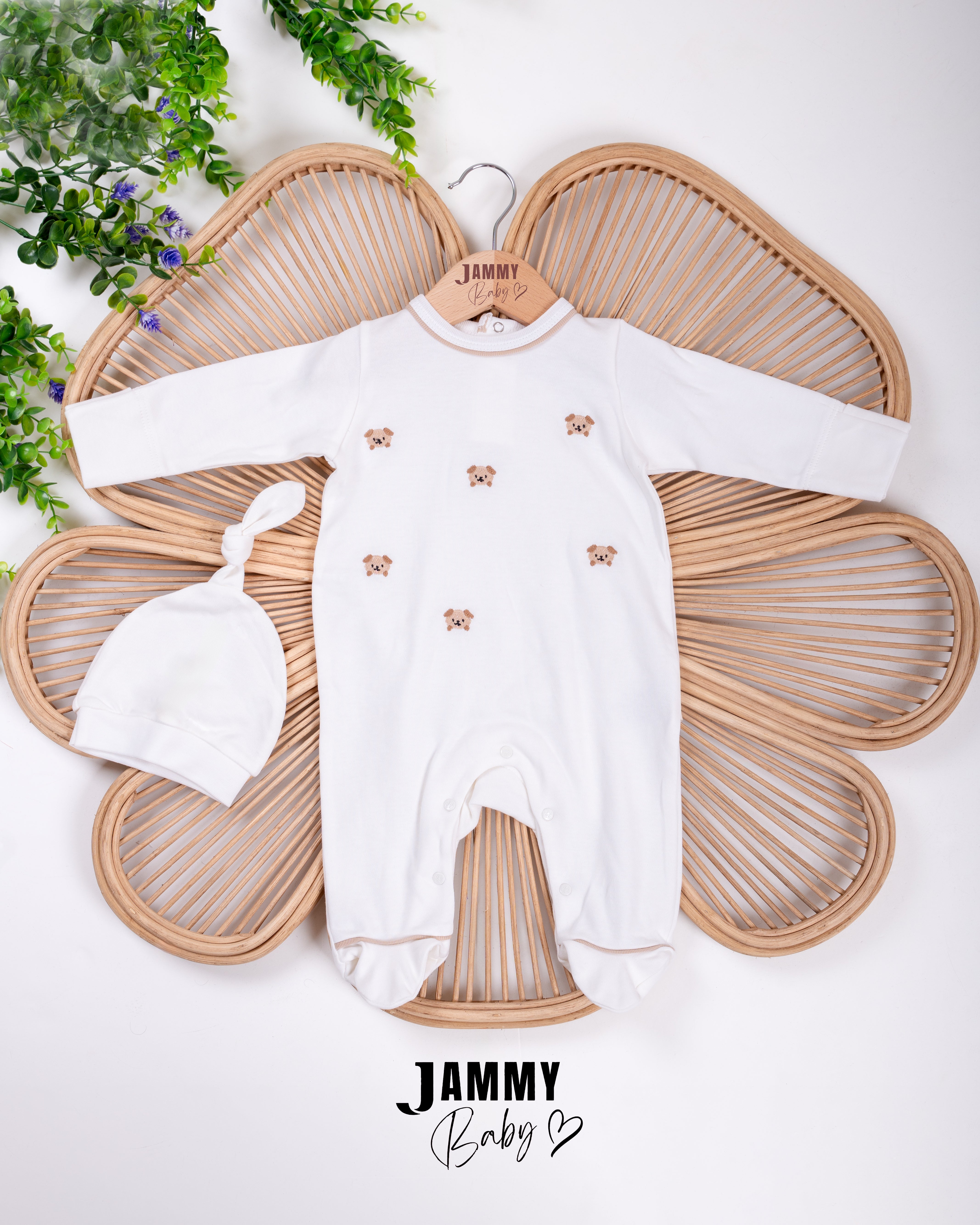 MINI DOG - Hooded Romper