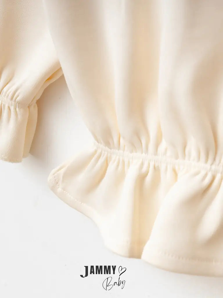 Dora Flara Minimalist Modal Leggings Set - Cream