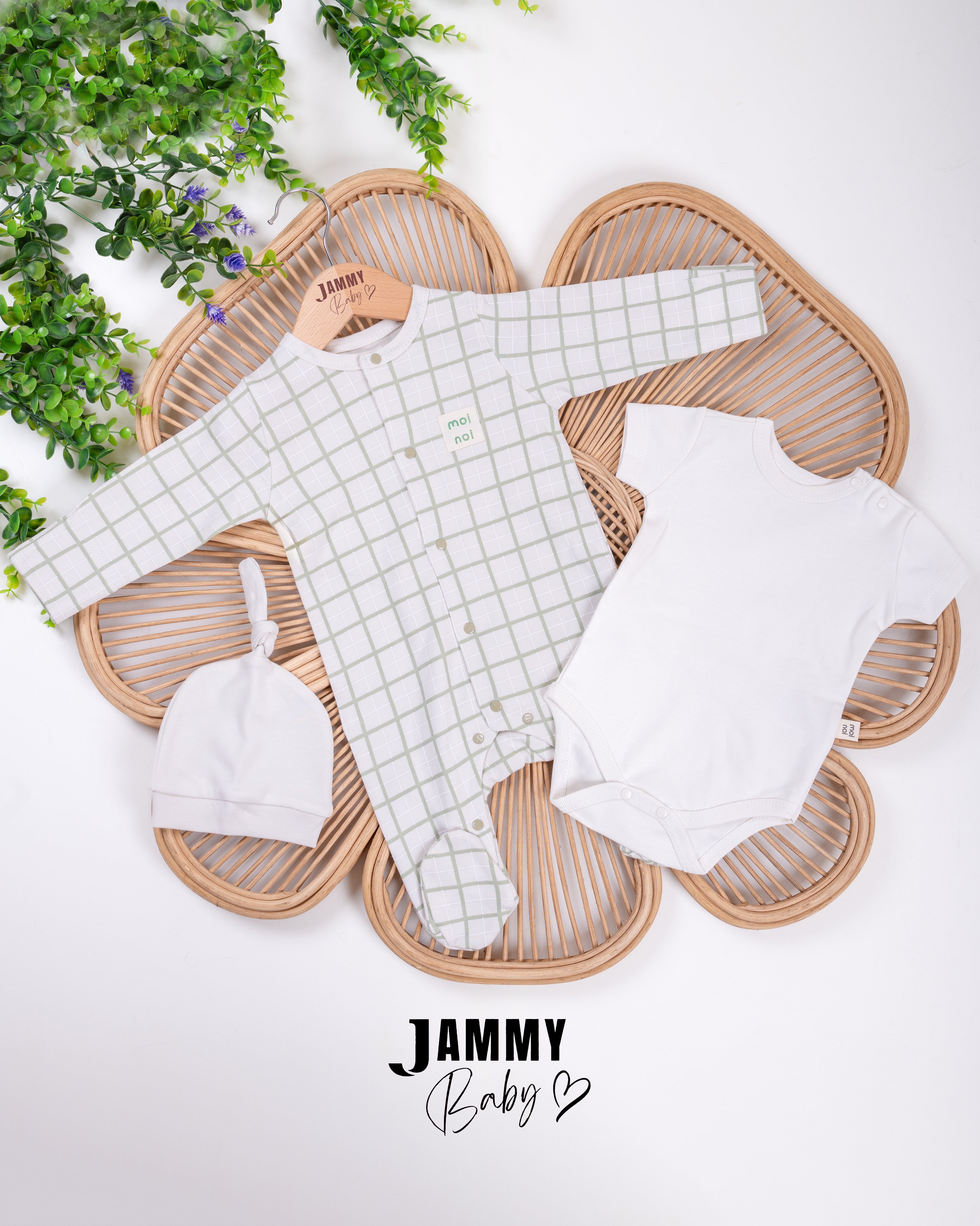 MUSHROOM - Romper Body Hat Set