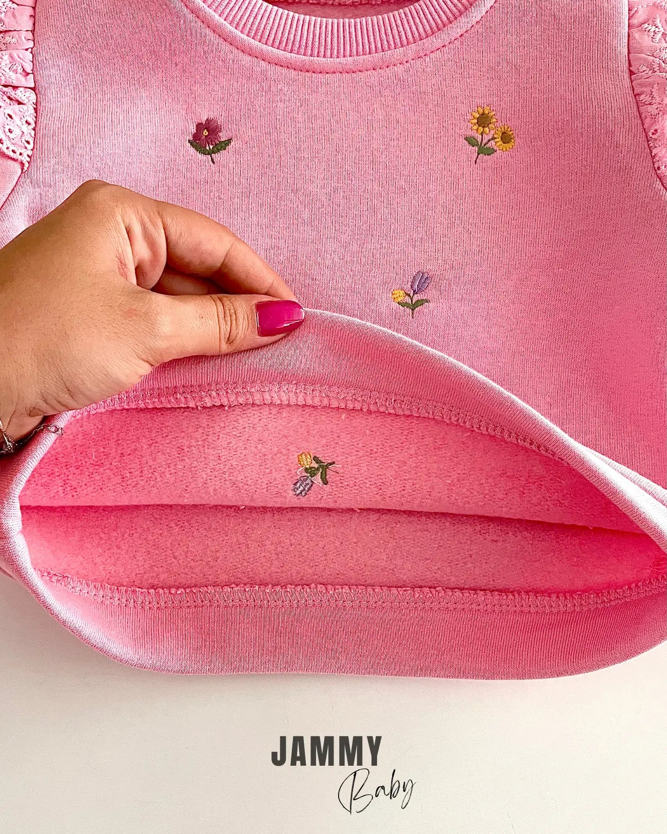 Flower Garden 3 Yarn Set-Pink