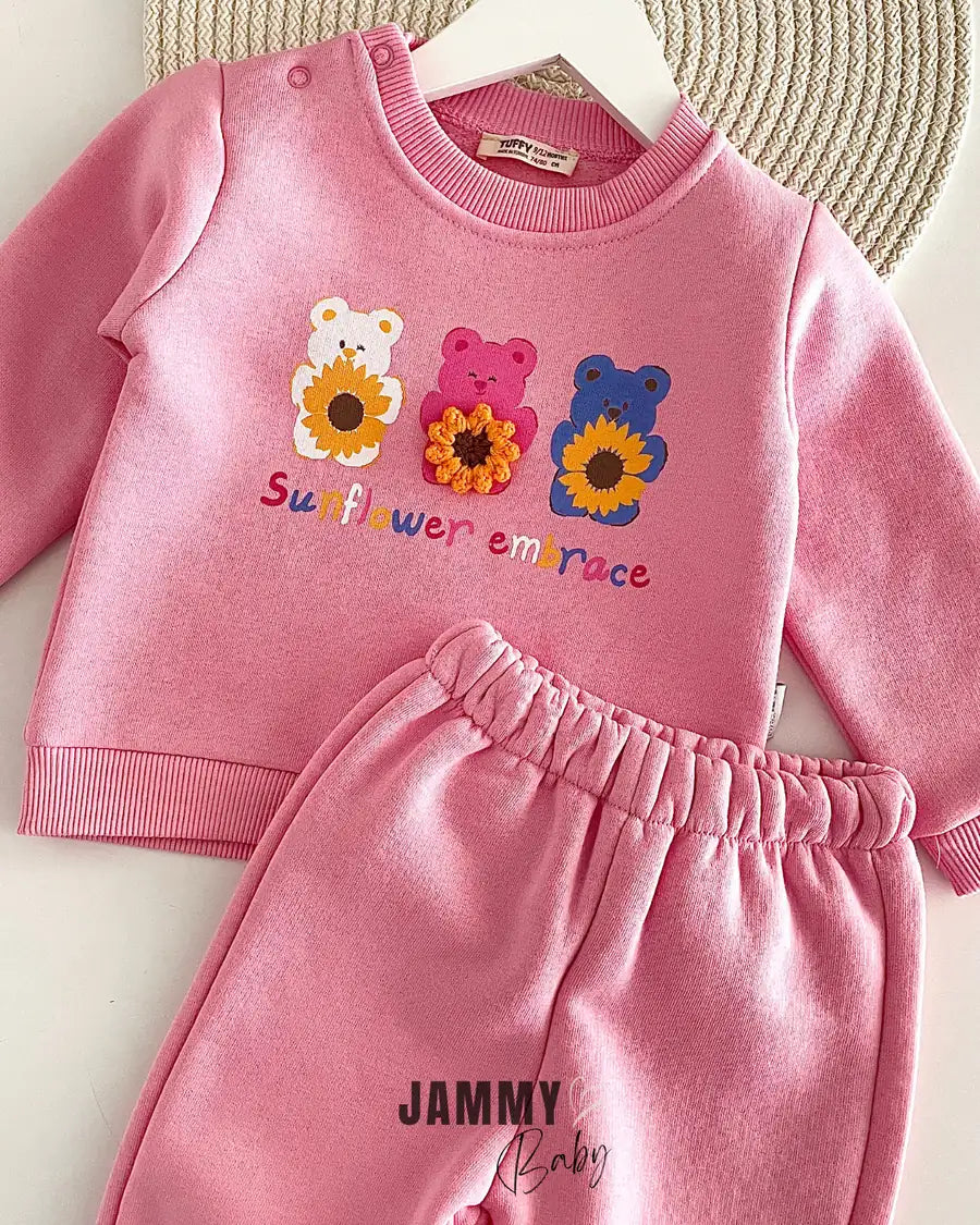 Sunflowers 3 Yarn Set-PINK