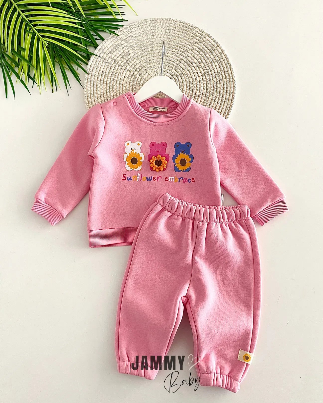 Sunflowers 3 Yarn Set-PINK