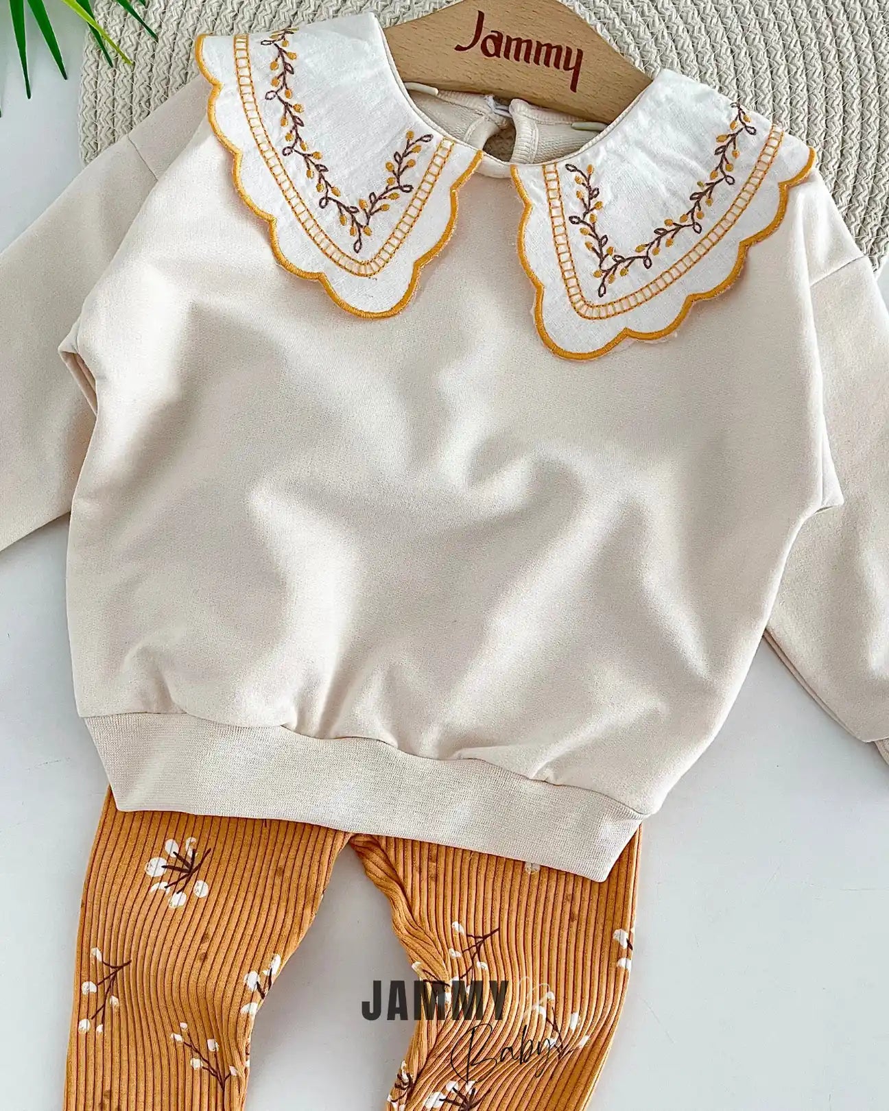 Autumn Collar Detailed Seasonal Suit-Vanilya