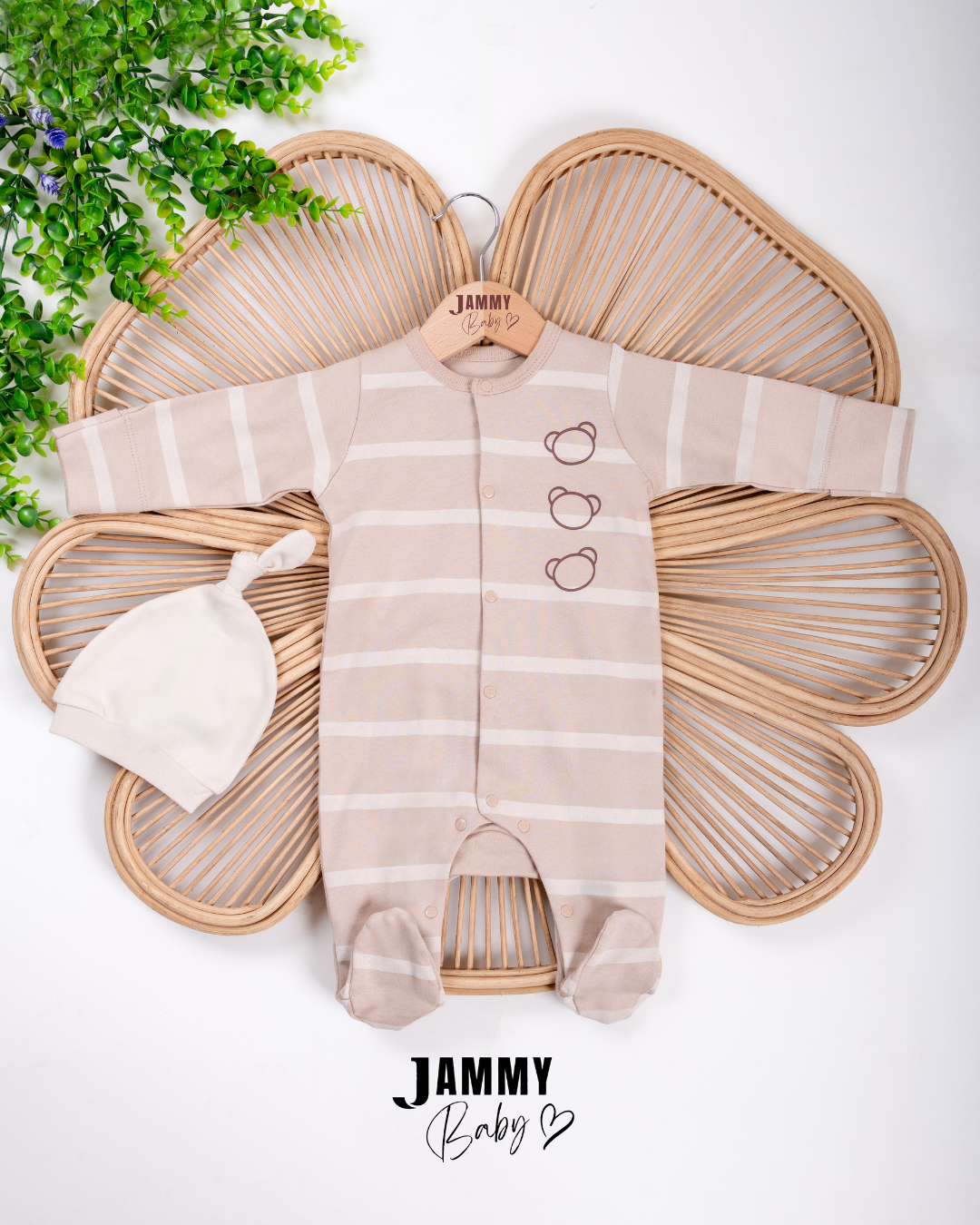 MY BEAR - Hooded Romper