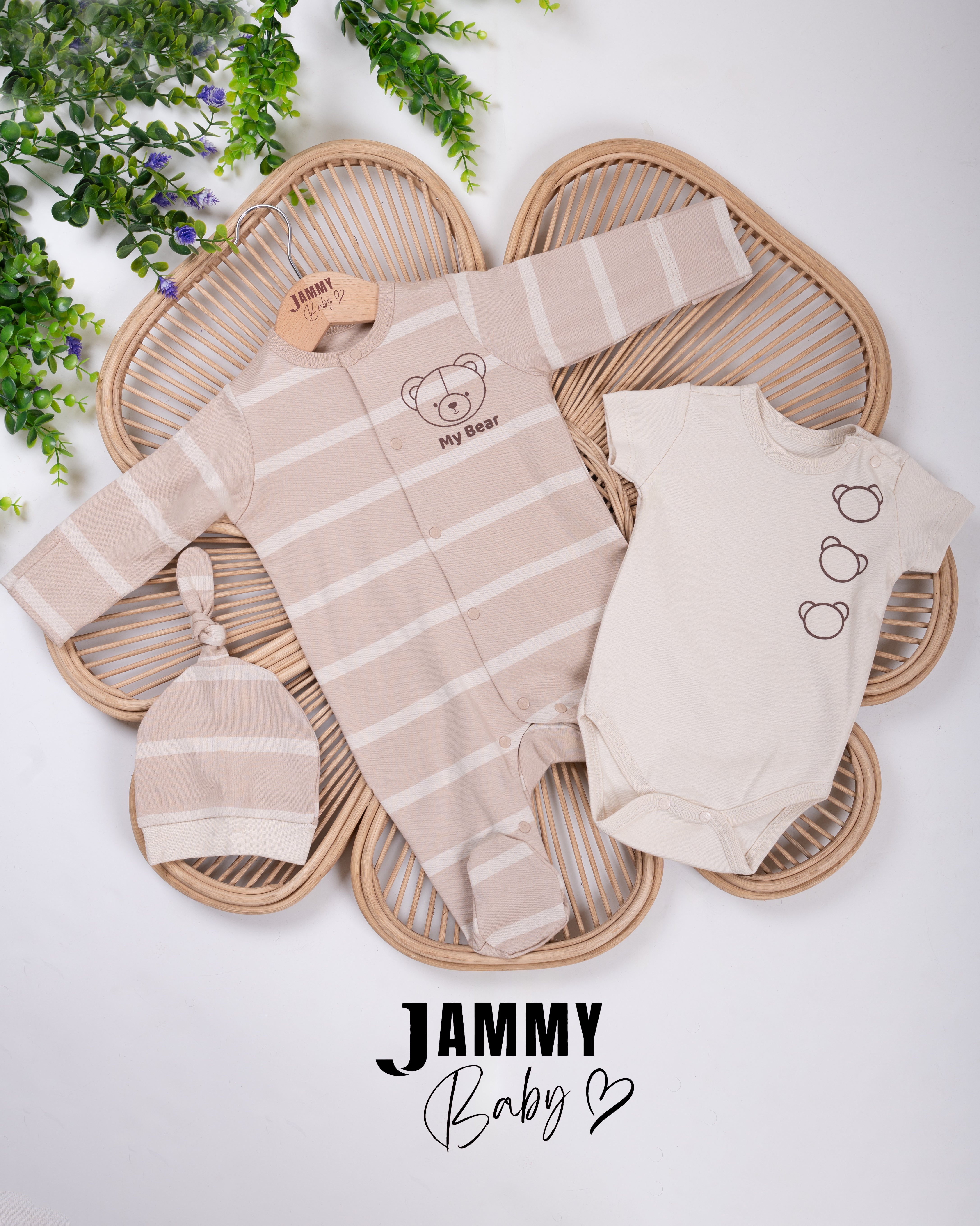 MY BEAR - Romper Body Set