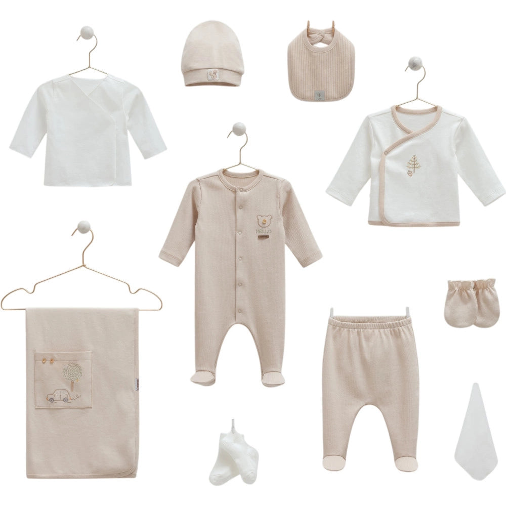 Hello Forest 10-Piece Baby Hospital  Set - Beige
