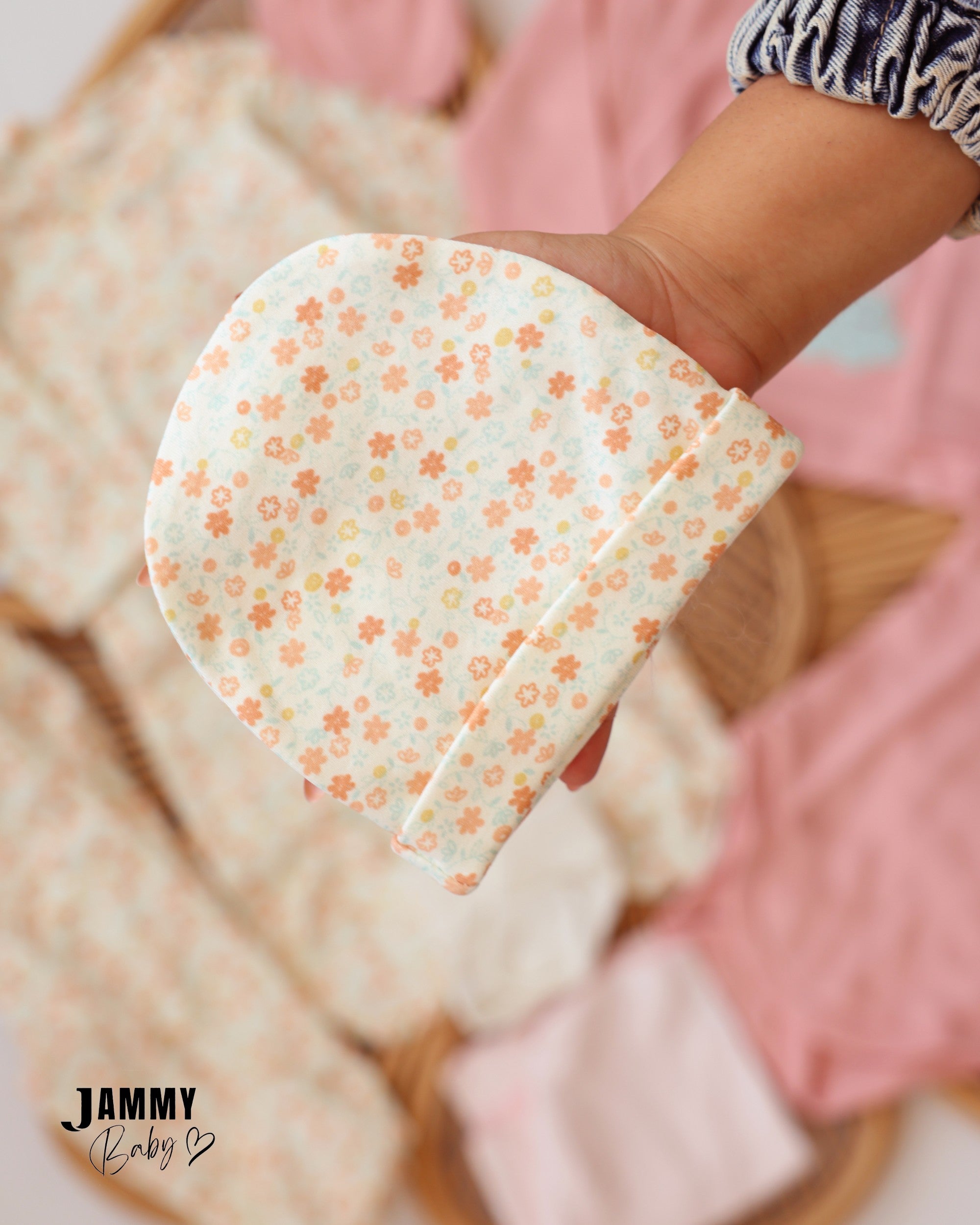 Moon & Cloud Newborn Essentials Set - Dusty Pink & Ivory