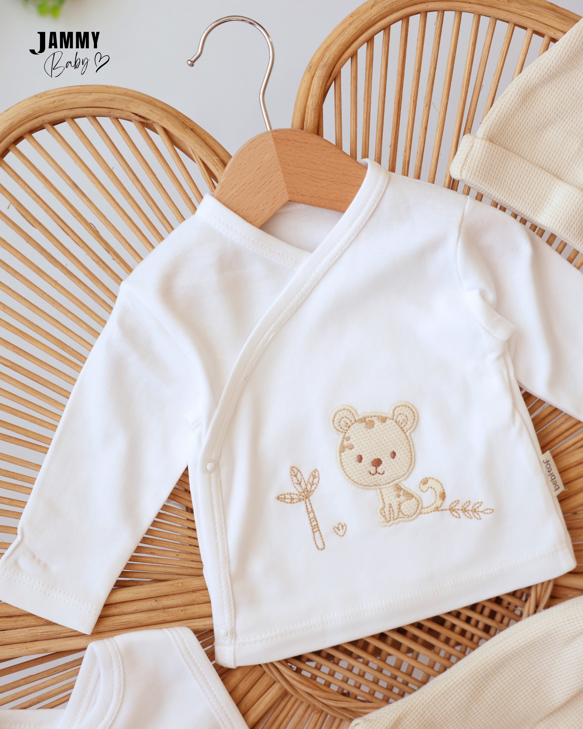 Newborn Bear Essentials Set - Ivory & Beige