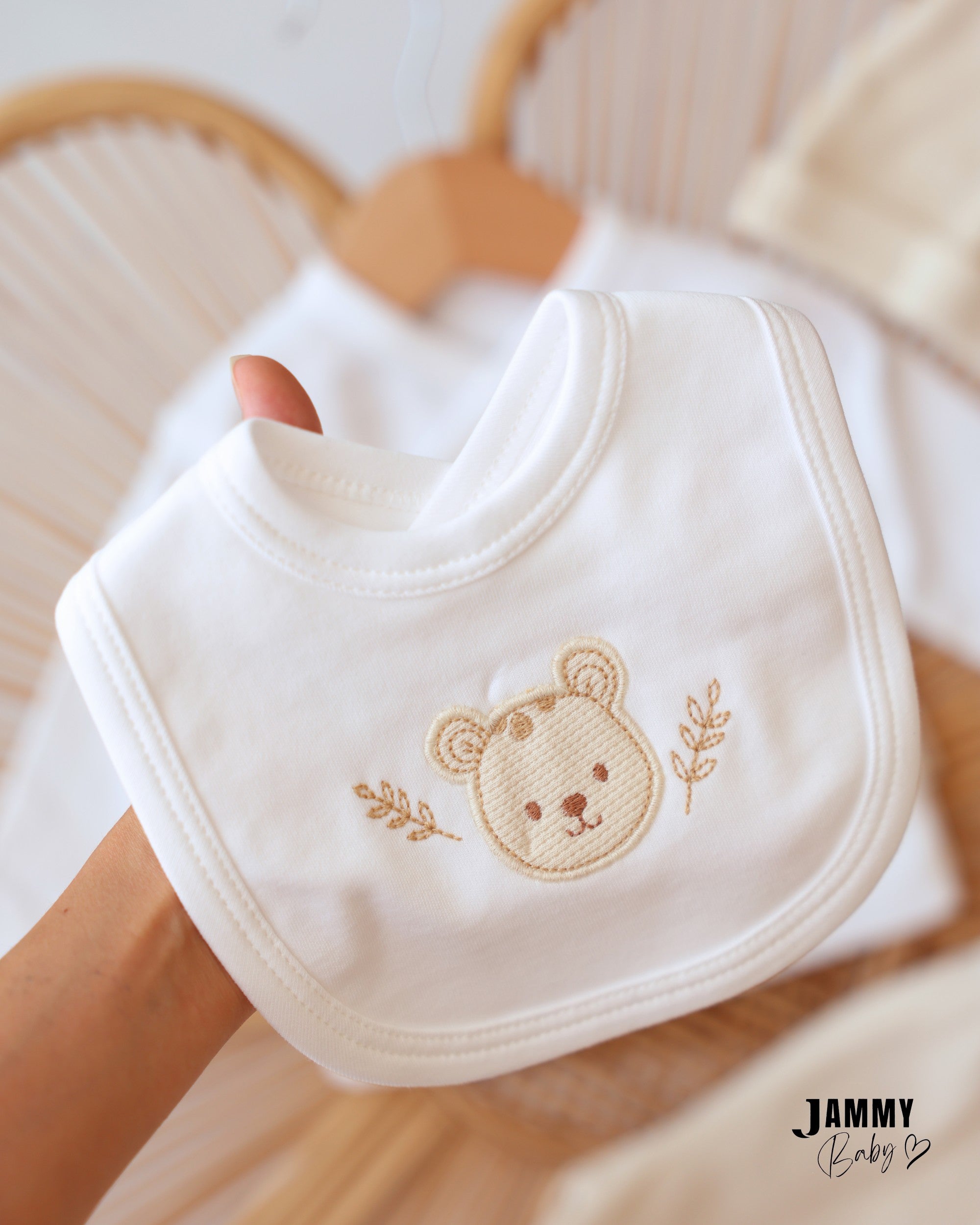 Newborn Bear Essentials Set - Ivory & Beige