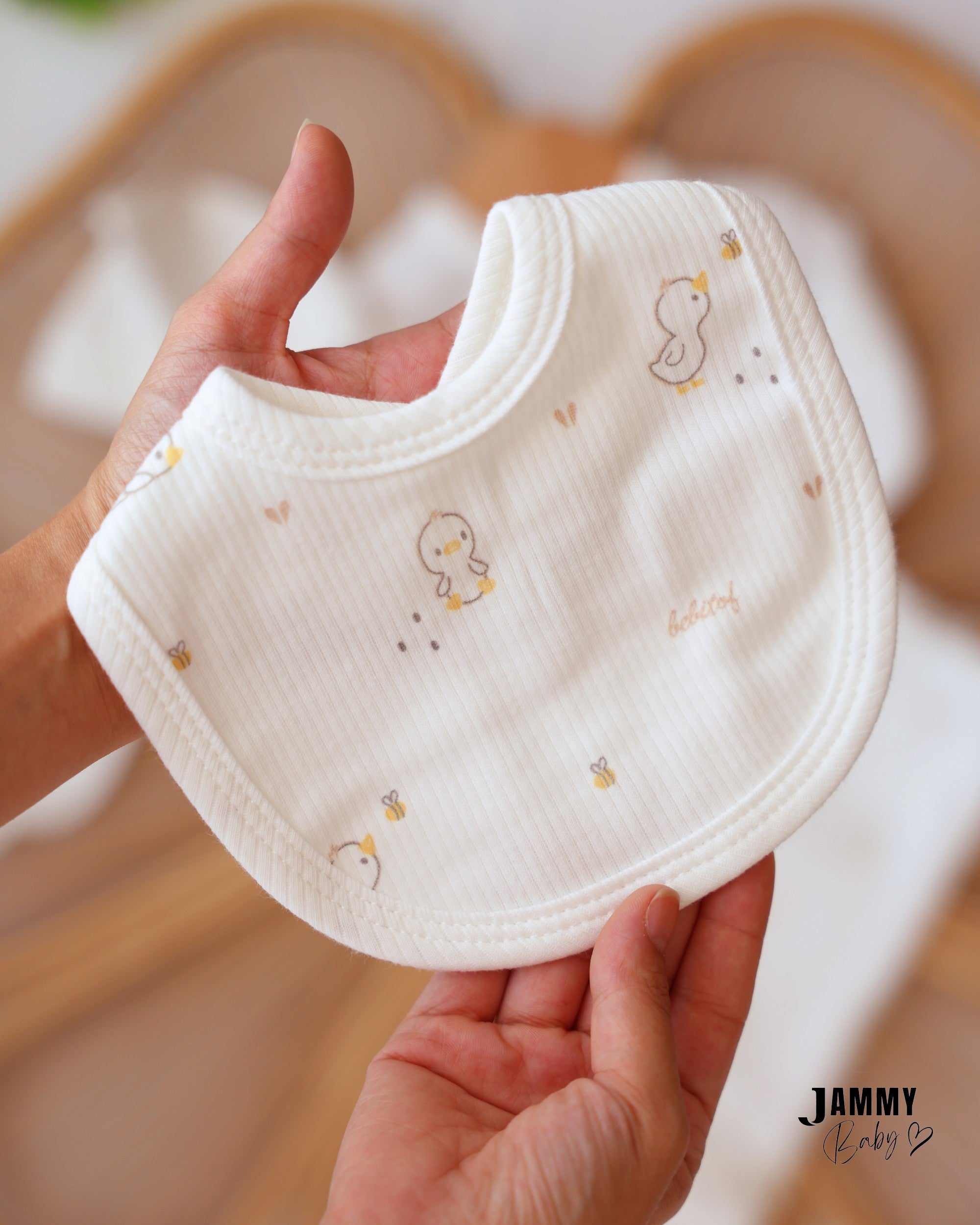 Little Duck 5-Piece Newborn Set - Ivory