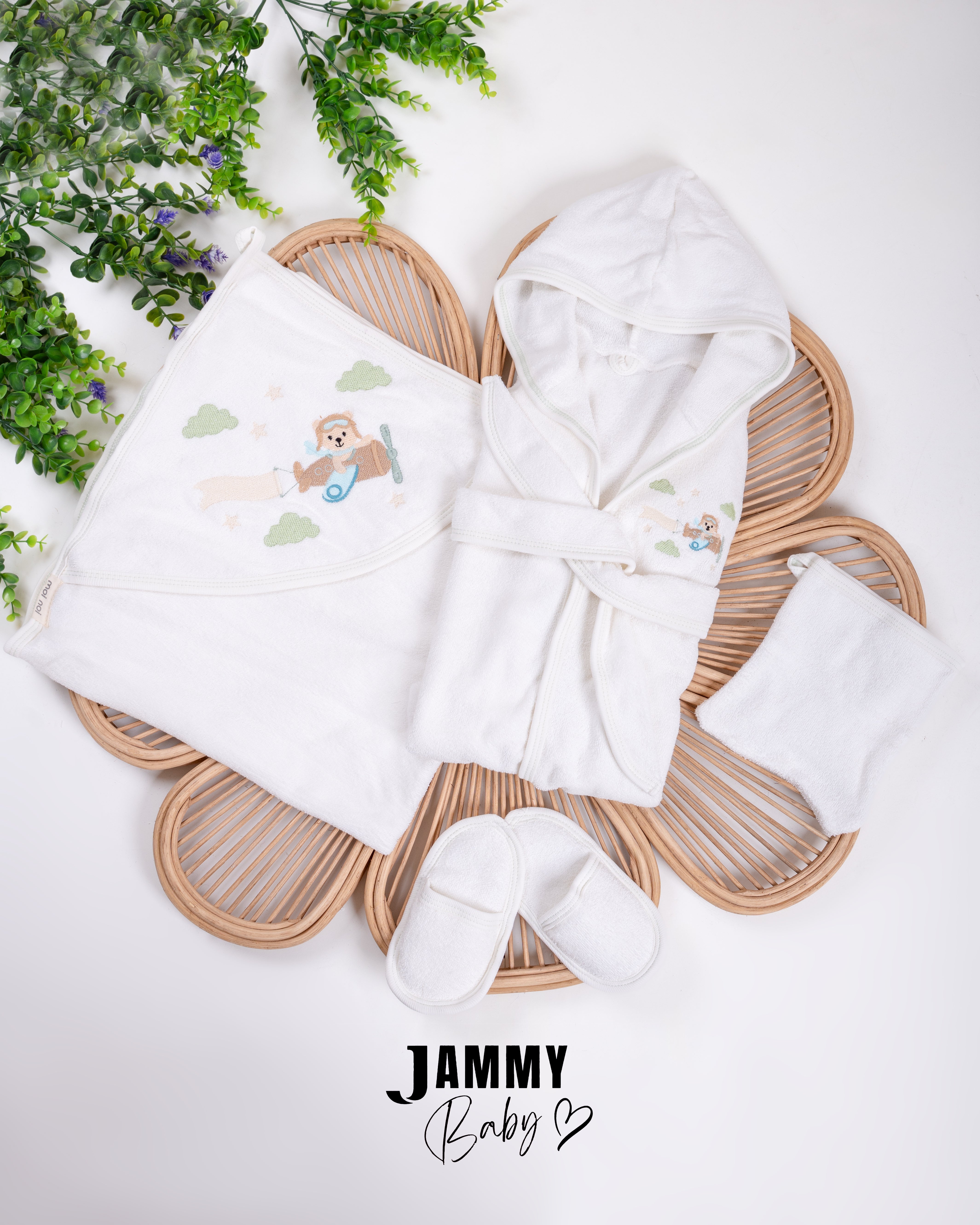 BATHROBE SET - Airplane