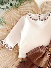Emma Muslin Dungaree & Bodysuit Set – BROWN