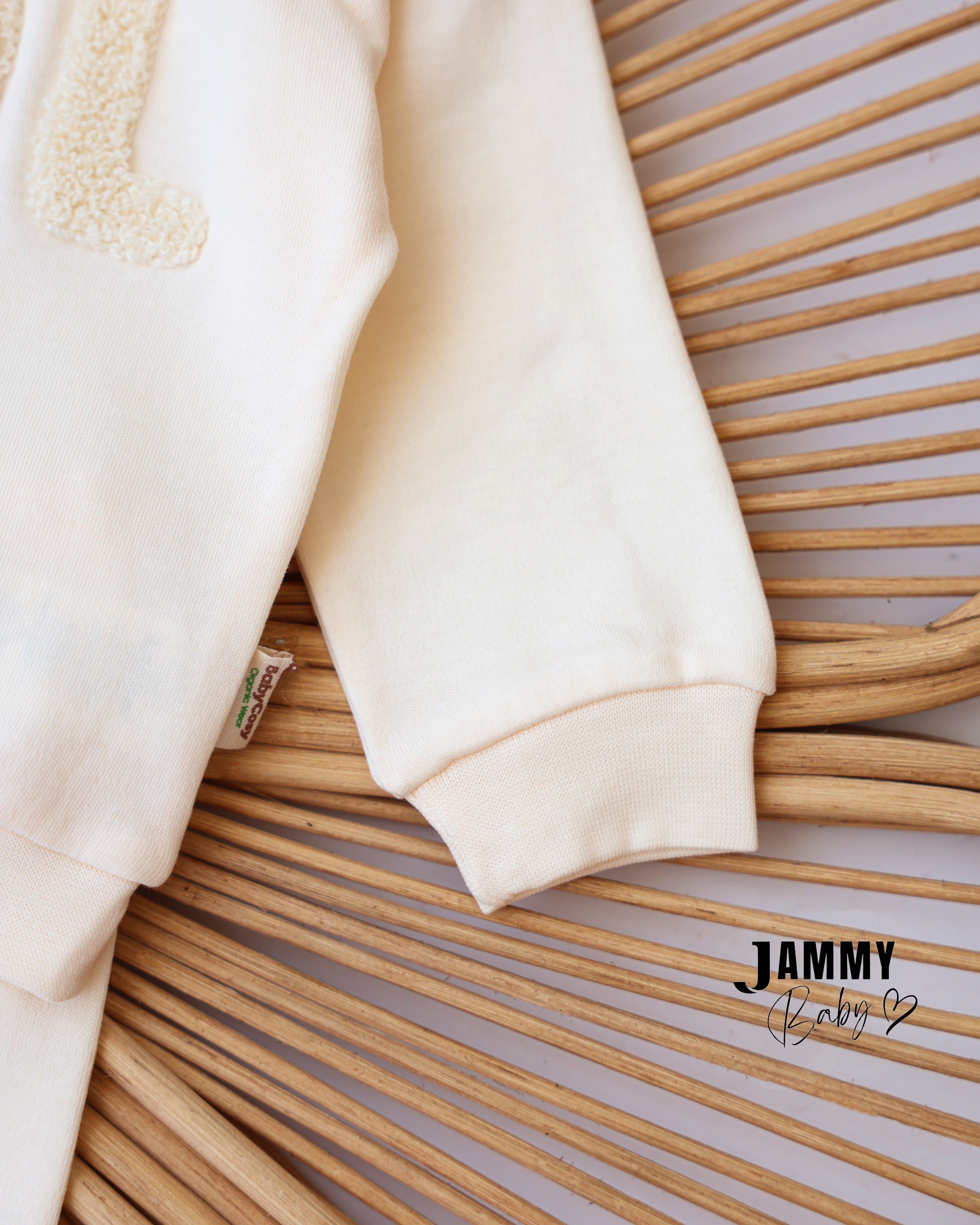 Cool Sweatshirt & Pants Set - Cream