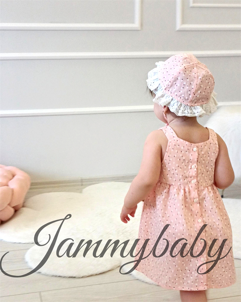 Baby Girl Dress with Hat