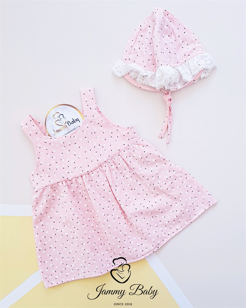 Baby Girl Dress with Hat