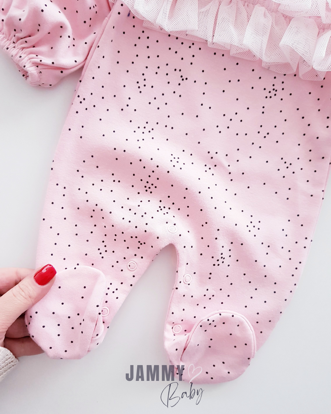 Little Polka Dot Laura Hat Jumpsuit Set