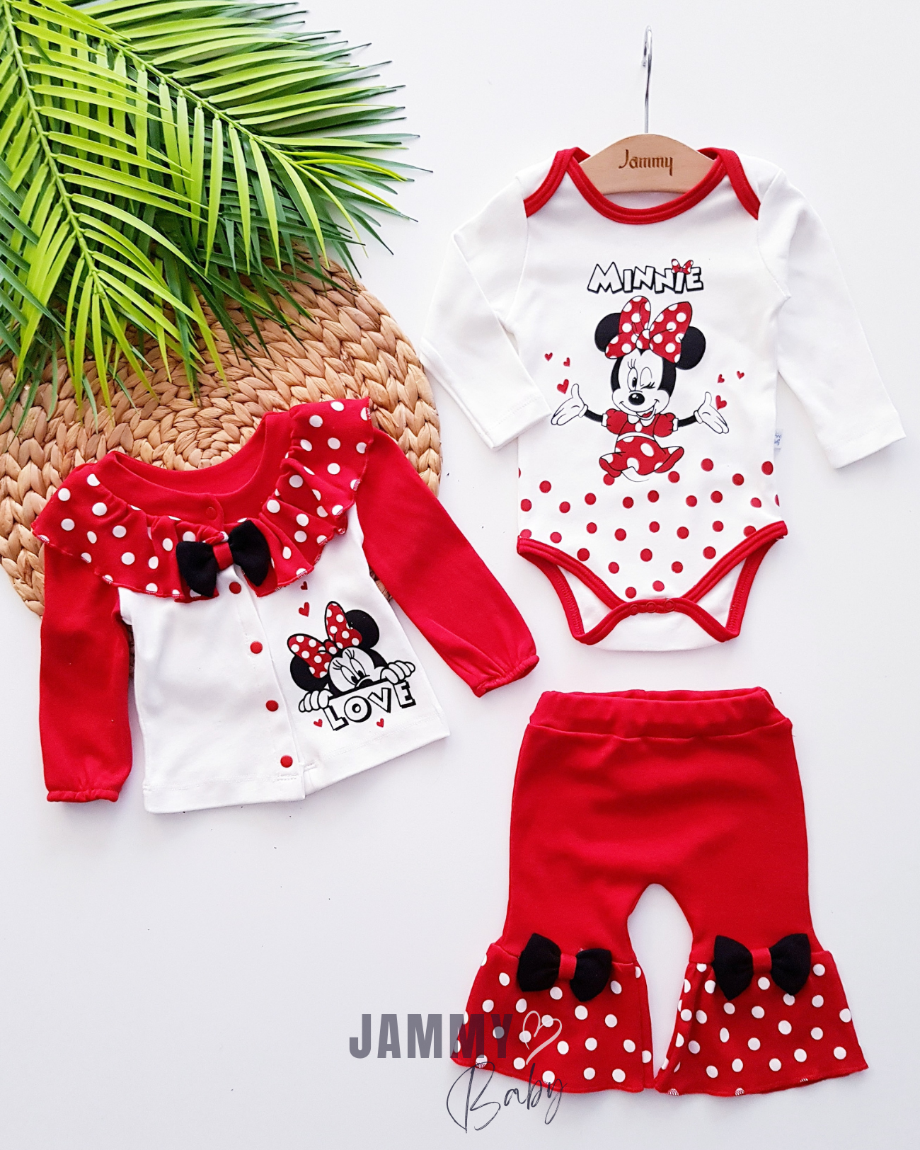 Minnie Mouse Set of 3 Pcs