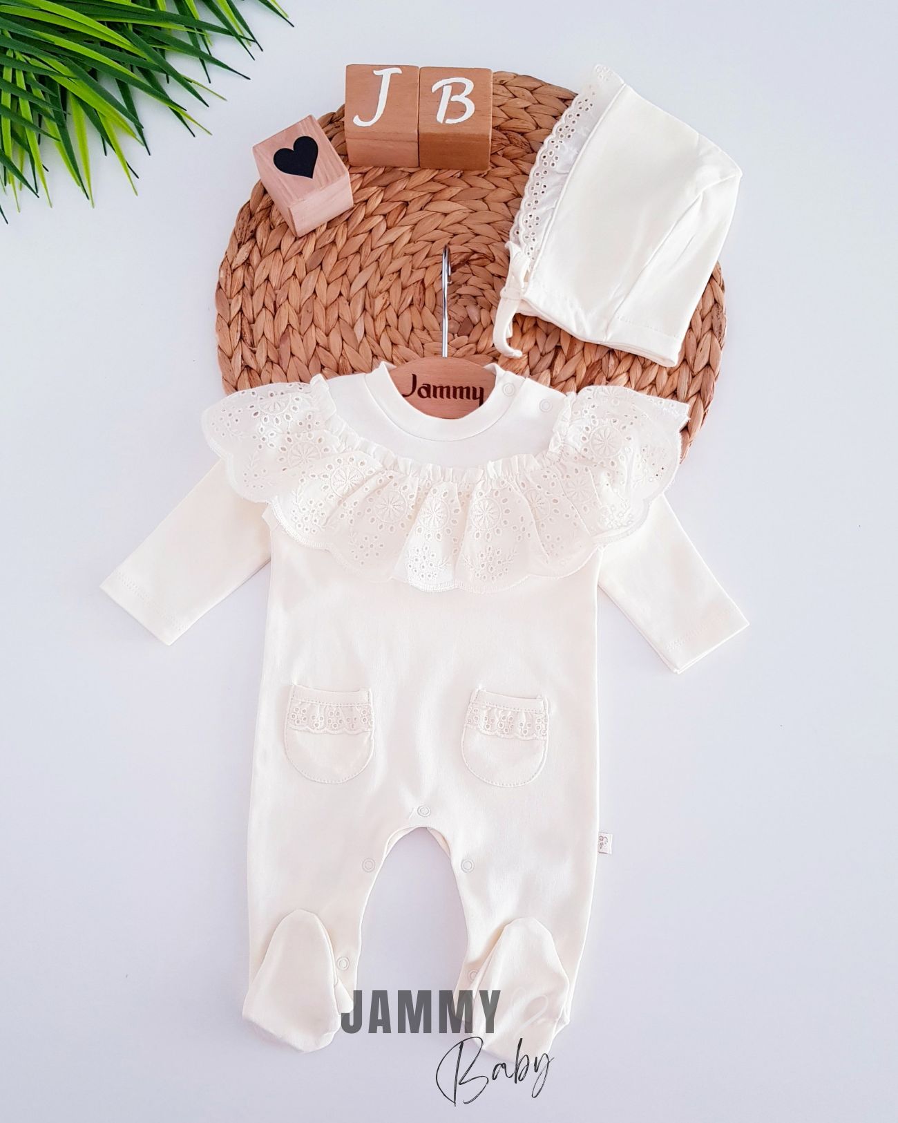 Perry laura hat jumpsuit Set-natural