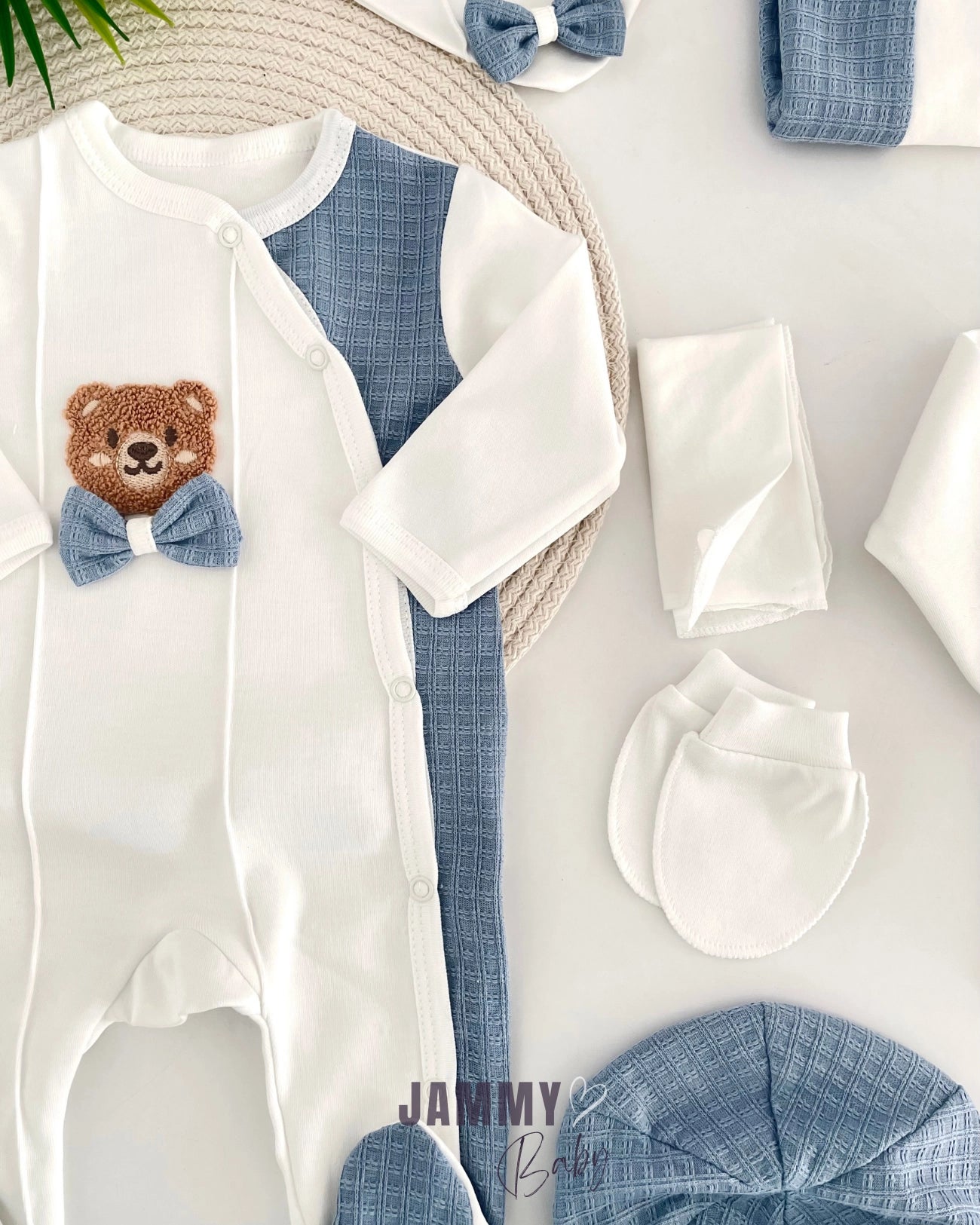Teddy Bear 10-Piece Baby Hospital  Set - Blue
