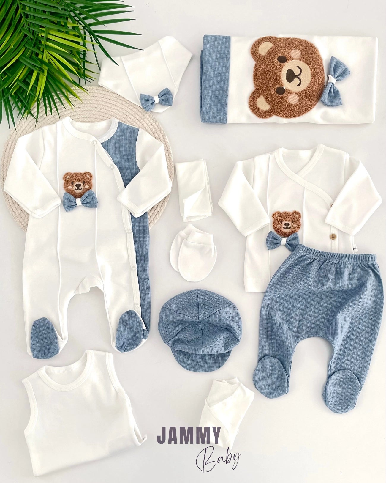 Teddy Bear 10-Piece Baby Hospital  Set - Blue