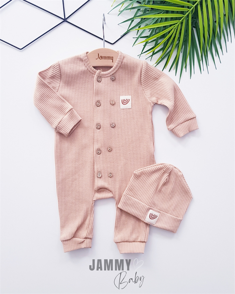 Kevin jumpsuit set with hat